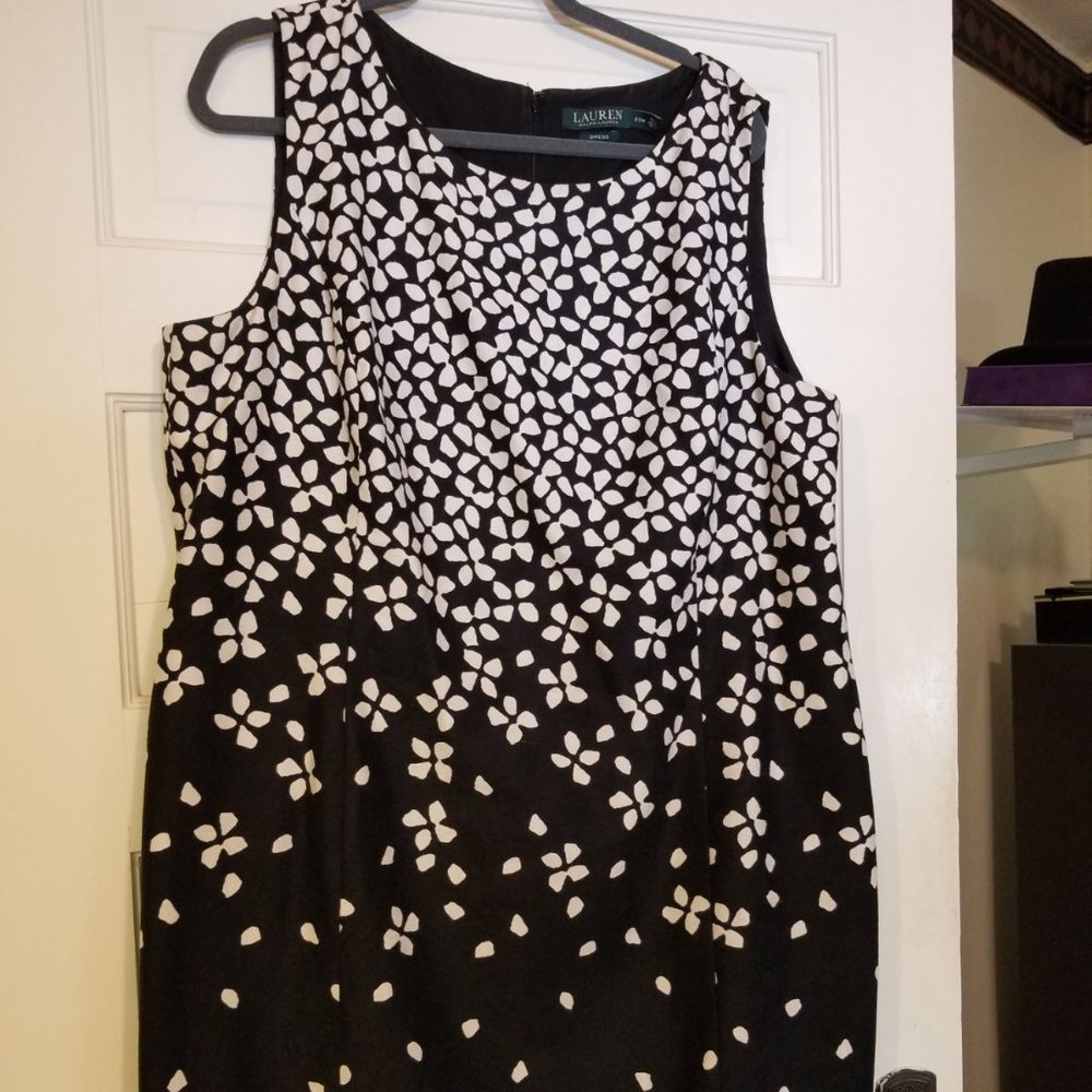 Ralph Lauren sleeveless sheath dress